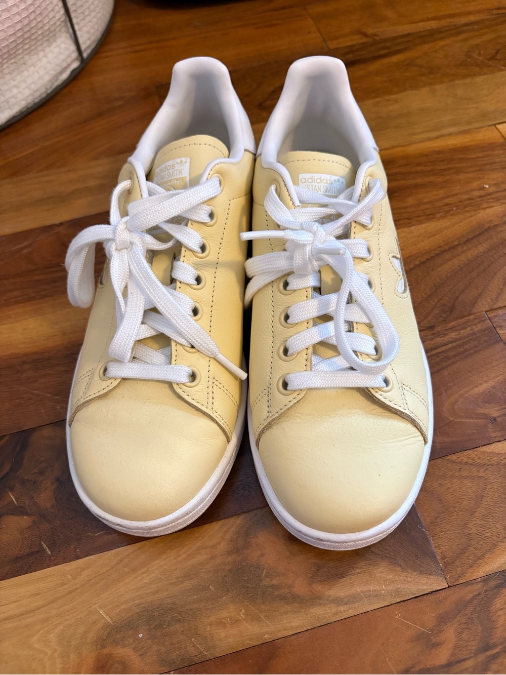 Adidas Butter Yellow Stan Smith Sneakers